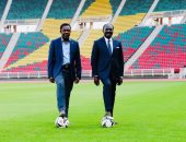 الملعب الأولمبي فى الكاميرون يتزين لاستضافة افتتاح كأس أمم أفريقيا.. صور