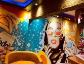 " مهدى " قارئ يشارك بصور لموهبته برسم الجرافيتى