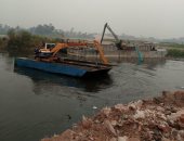 إزالة 16 حالة تعدي على النيل بمساحة 1400 متر مربع بأسيوط.. صور