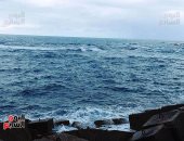 الفيضة الصغرى تمطر الإسكندرية.. وارتفاع منسوب البحر 6 أمتار