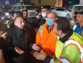 محافظ الإسكندرية: الوضع مستقر بجميع الأحياء وسيولة مرورية بالطرق الرئيسية