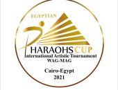الهرم يزين شعار بطولة الفراعنة الدولية للجمباز الفنى