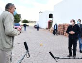 الرئيس السيسى يوجه بإنشاء مدرسة لأبناء العاملين بالورش بمنطقة الفسطاط (فيديو)