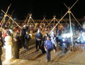 السمسمية تشعل سهرات البورسعيدية على شاطئ مدينة بورفؤاد.. فيديو وصور