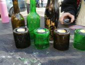 فنون تطبيقية حلوان تنظم ورشة عمل حول إعادة تدوير المخلفات الزجاجية.. صور