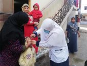محافظ البحيرة : 53% نسبة التطعيم ضد مرض شلل الأطفال فى اليوم الأول