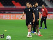 الأهلى يصل ملعب «أحمد بن على» لخوض المران الختامى استعدادًا للرجاء