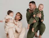 لوكا مورديتش في جلسة تصوير جديدة مع أطفاله.. صور