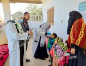 حملة التطعيم ضد مرض شلل الأطفال تصل لنسبة تنفيذ 97% من المستهدف بشمال سيناء