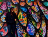 ياسمين عبد العزيز بالأسود وسط الألوان في أحدث ظهور لها.. صورة