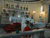 محافظ بورسعيد يشهد قداس عيد الميلاد فى كنيسة سانت أوجينى.. فيديو وصور 