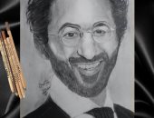 قارئ يشارك برسومات فنية وبورتريه تبرز موهبته فى الرسم