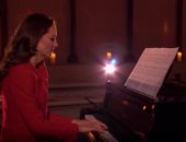 كيت ميدلتون تعزف على البيانو لأول مرة أمام العامة بقداس عيد الميلاد.. فيديو