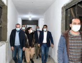 مساعد رئيس الوزراء ونائب محافظ الفيوم يتفقدان مشروع السكن البديل بالحواتم