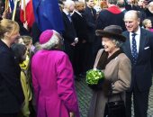 الملكة إليزابيث الثانية تنعى رئيس أساقفة ديزموند توتو.. صورة