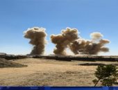 أول فيديو للحظة تفجير جبل الجرانيت المتسبب في تعطيل مشروع توشكى بالتسعينات