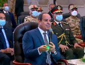 الرئيس السيسي يطلب رأى 3 وزراء على الهواء لزراعة 150 ألف فدان فى توشكى