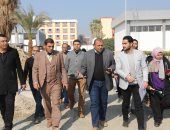 مياه المنيا: جولات ميدانية لمتابعه مشروعات حياة كريمة بمركزي ملوي وديرمواس