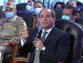الرئيس السيسي: قطاع الكهرباء شهد ظروفا صعبة قبل البدء فى تطويره