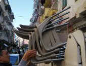 محافظة الإسكندرية تشن حملات مكبرة لإزالة الإشغالات ومنع عودة الباعة الجائلين