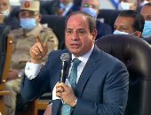 الرئيس السيسى: القطاع الخاص شريك معنا.. ونزول الشركات البورصة توجه الدولة