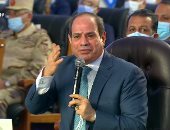 الرئيس السيسي: "عايزين نغنى الناس.. مش تاخد دعم كل شوية وخلاص وما ننهضش"