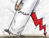 التعليم الجامعى فى العالم العربى للخلف دور بسبب كورونا فى كاريكاتير كويتى