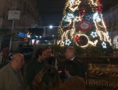 محافظة القاهرة تستعد لاحتفال رأس السنة بتزيين ميادينها