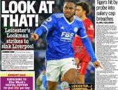لوكمان يغرق ليفربول في الدوري الإنجليزي أبرز عناوين صحف إنجلترا
