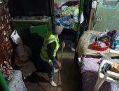 محافظ الجيزة يستجيب لشكوى سيدة عجوز بالدقى بعد غرق مسكنها نتيجة كسر ماسورة مياه