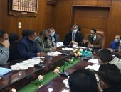 تعرف على اجتماع وكيل تعليم الغربية بمسئولى الأمن بالمديرية والإدارات 