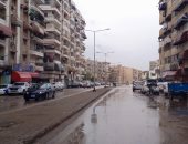 سقوط أمطار على مدينتى بورسعيد وبورفؤاد والمحافظة تعلن حالة الطوارئ.. صور