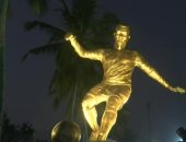 تمثال جديد لـ كريستيانو رونالدو يثير الجدل فى الهند