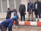 رفع بقايا مياه الأمطار من الشوارع وحملات نظافة وتجميل بمدن وقرى كفر الشيخ