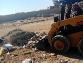 رفع 3 أطنان قمامة ومخلفات صلبة بـ3 مناطق فى مدينة الحسنة بوسط سيناء