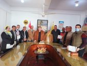 تكريم المعلمين المتميزين بالمدرسة الفكرية فى شمال سيناء