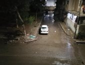 أمطار غزيرة تضرب الإسكندرية.. بث مباشر