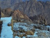 الأرصاد: صقيع بوسط سيناء وشمال الصعيد وتكون الثلوج على سانت كاترين