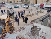 جهاز العاشر: إزالة تعديات مخالفة على الأراضى بقرار من وزير الإسكان