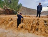 مطر الخير بمطروح .. شاب يشارك "صحافة المواطن" بصور للأمطار والسيول