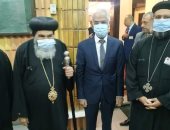 رئيس جامعة بورسعيد يهنئ نيافة الأنبا تادرس مطران الكنيسة بعيد الميلاد المجيد