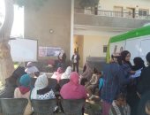 حياة كريمة.. الكشف على 1004 حالات مجانًا بقرية حاجر خزام فى قنا