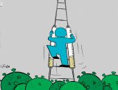 كاريكاتير اليوم.. العالم يتسلح باللقاح لمواجهة متحورات فيروس كورونا