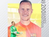 غرناطة ضد برشلونة.. تير شتيجن يصل لرقم مميز مع البارسا فى الدوري الإسباني