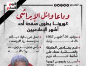 وداعا وائل الإبراشي.. كورونا يطوي صفحة أحد أشهر الإعلاميين (إنفوجراف)