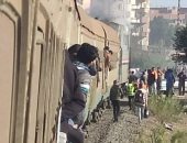 انتظام حركة القطارات على خط القاهرة - طنطا فى المنوفية