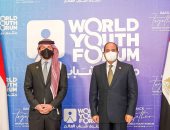 ولى عهد الأردن: شكرا للرئيس السيسى على تنظيم منتدى يجمع الشباب بصناع القرار