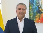 رئيس كولومبيا يلقى كلمة أمام جلسة منتدى شباب العالم بحضور الرئيس السيسي