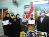 طالبة من ذوى الهمم بالوادي الجديد تحقق ثالث الجمهورية في مسابقة أفضل تصميم