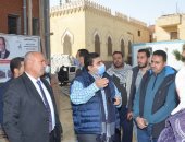 نائب محافظ  بنى سويف  يتابع الموقف التنفيذي لمشروعات "حياة كريمة " 